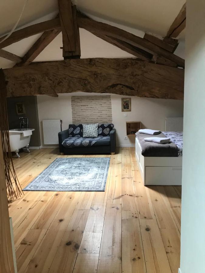 Auros Maison D'Hotes Rouge Bordeaux מראה חיצוני תמונה