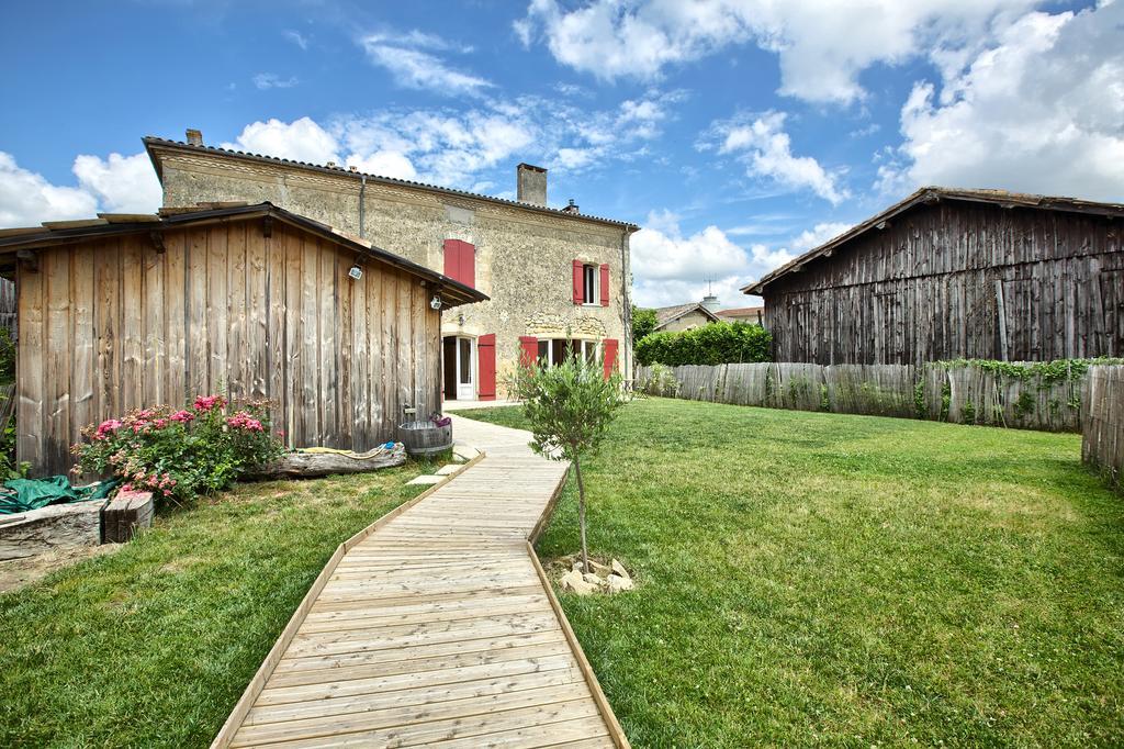 Auros Maison D'Hotes Rouge Bordeaux מראה חיצוני תמונה