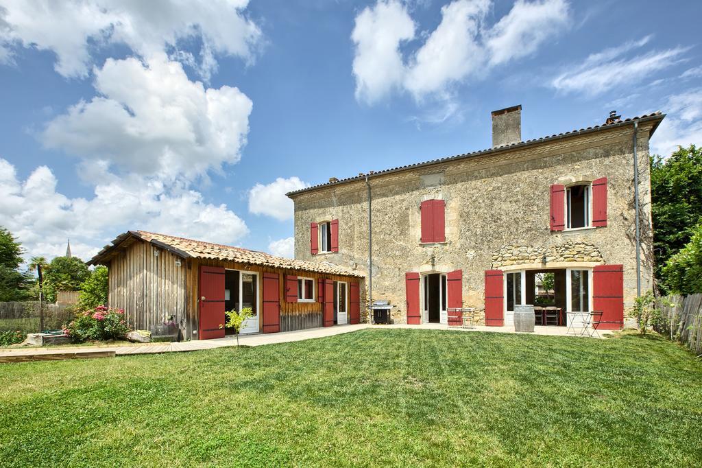 Auros Maison D'Hotes Rouge Bordeaux מראה חיצוני תמונה